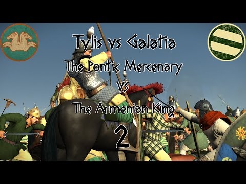 Total War: Rome II - The Pontic Mercenary vs The Armenian King | #2