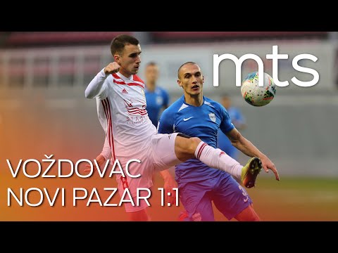 FK Voždovac - FK Novi Pazar 1:1, LLT SLS 15. kolo, sezona 2020/21