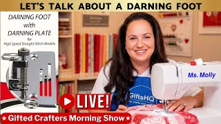 Master the Darning Foot: Free Motion Quilting Tutorial for Beginners