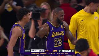 LeBron James - Los Angeles Lakers - Memphis Grizzlies