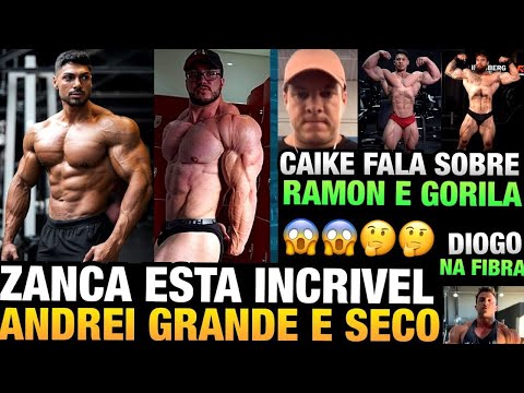 ZANCA ENORME - CAIKE FALA SOBRE RAMON E GORILA - DEIU MUITO BOM  E MAIS