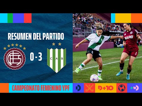 Lanús 0 - 3 Banfield | RESUMEN | Fecha 19 | Campeonato Femenino YPF 2023 | #FUTBOLenDEPORTV