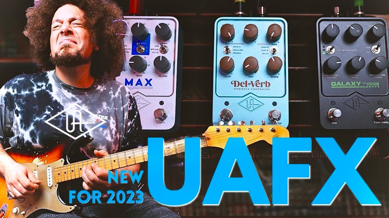 UAFX | Galaxy Tape Echo, Max Dual Compressor & DelVerb - YouTube