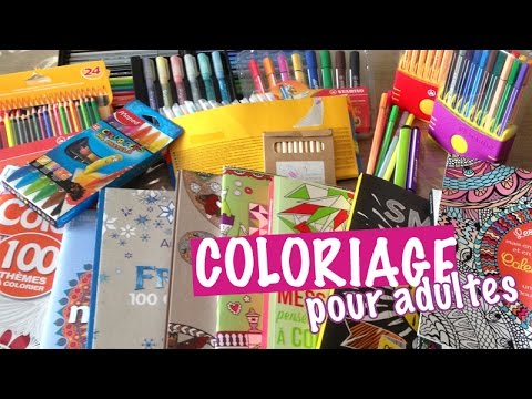 Coloriage pour adultes / Coloriage anti-stress ║ Chez JessLivraddict