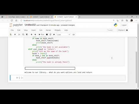 Simple Library System In Python