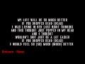 Eminem - So Much Better ( Lyrics ) MMLP2