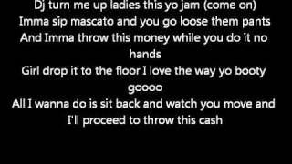 Waka Flocka Flame- No Hands (lyrics on screen)