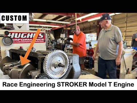 Race Engineer Build Model T Stroker Engine! Ed Smith Shows and Tells us Some of his Tricks #barryt