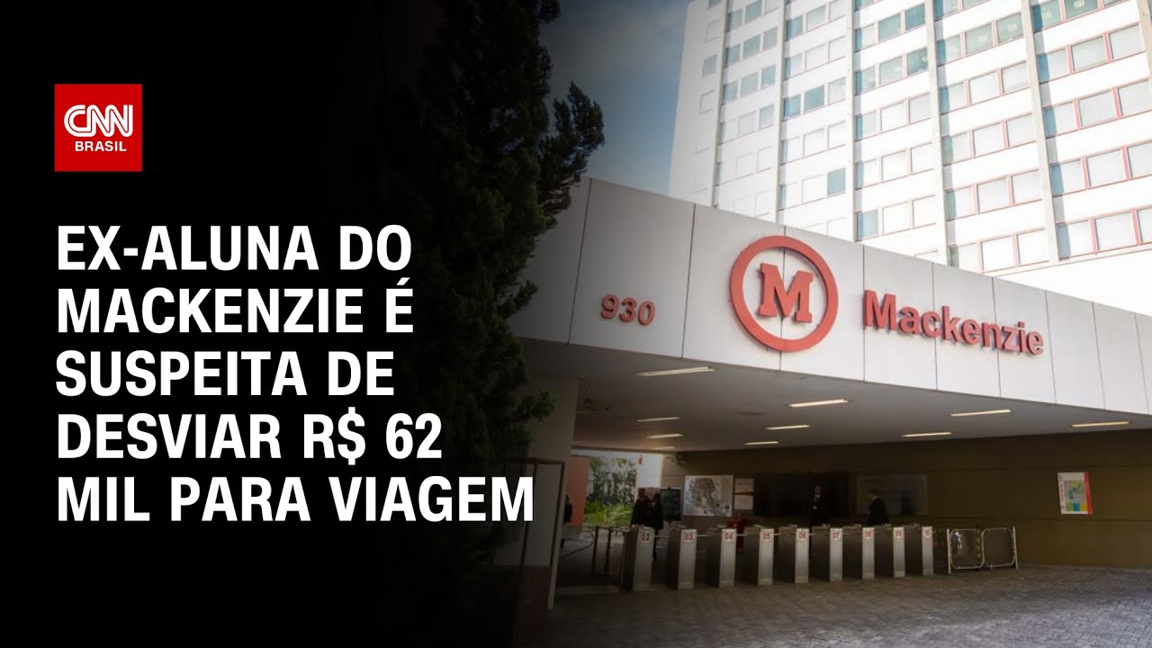 Ex-aluna do Mackenzie é suspeita de desviar R$ 62 mil para viagem | CNN PRIME TIME