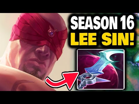 HOW to LEE SINJungle in SEASON 16!!!