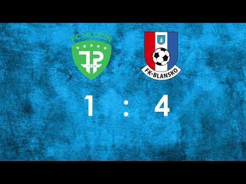 SESTŘIH | MSFL 23/24 | 20. kolo | FC Hlučín - FK Blansko | 1:4