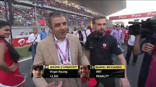Rowan Atkinson mr.bean at bbc f1