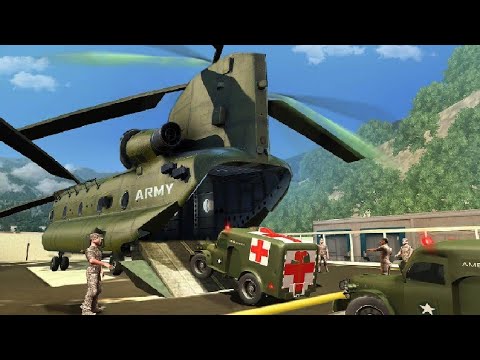 US Army Ambulance Driving Game : Transport Games - Android Gameplay