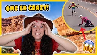 *I PUKED* Roller Skating Garden of the Gods