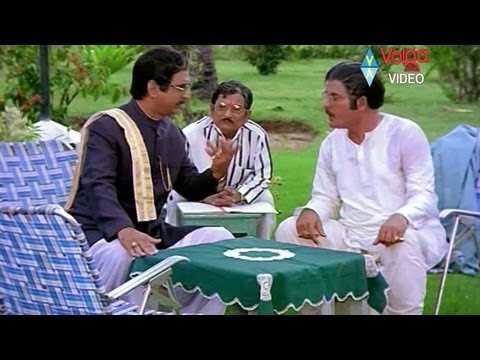 Gollapudi maruthi rao meet Old  friend Rao gopal rao..Allu Ramalingaiah Comedy