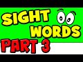 SIGHT WORDS for Kids #3 (Learn High Frequency Words with Sentences)