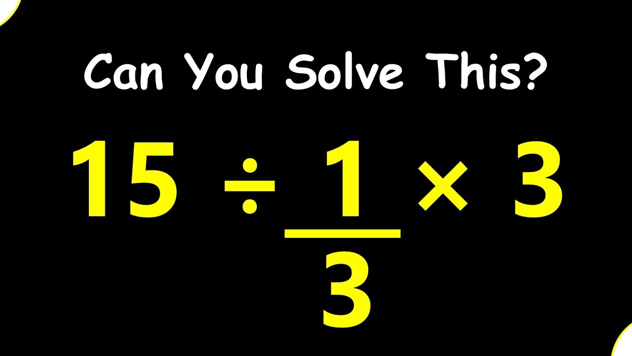 Only 20% Get This Math Problem Right!