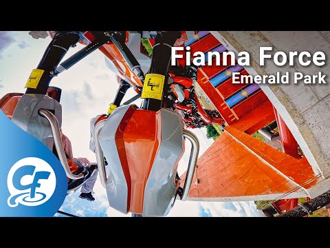 Fianna Force back seat on-ride 5K POV @60fps Emerald Park