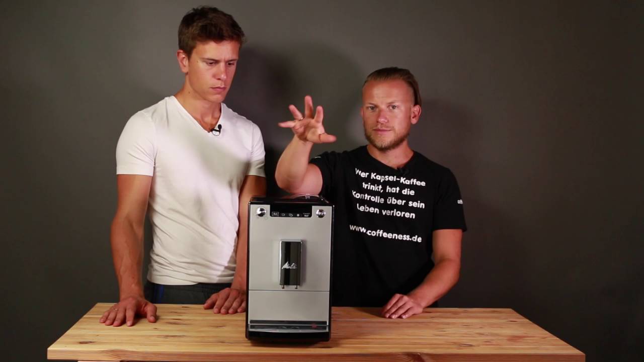 Кофемашина Melitta Caffeo Solo E 950-103 серебристая