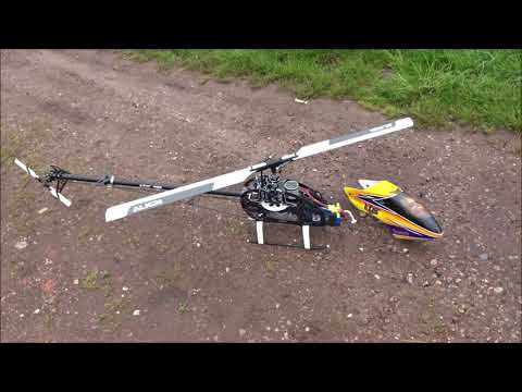 Can a 700 size rc-helicopter hover and fly with 305mm - 600mm main blades ?