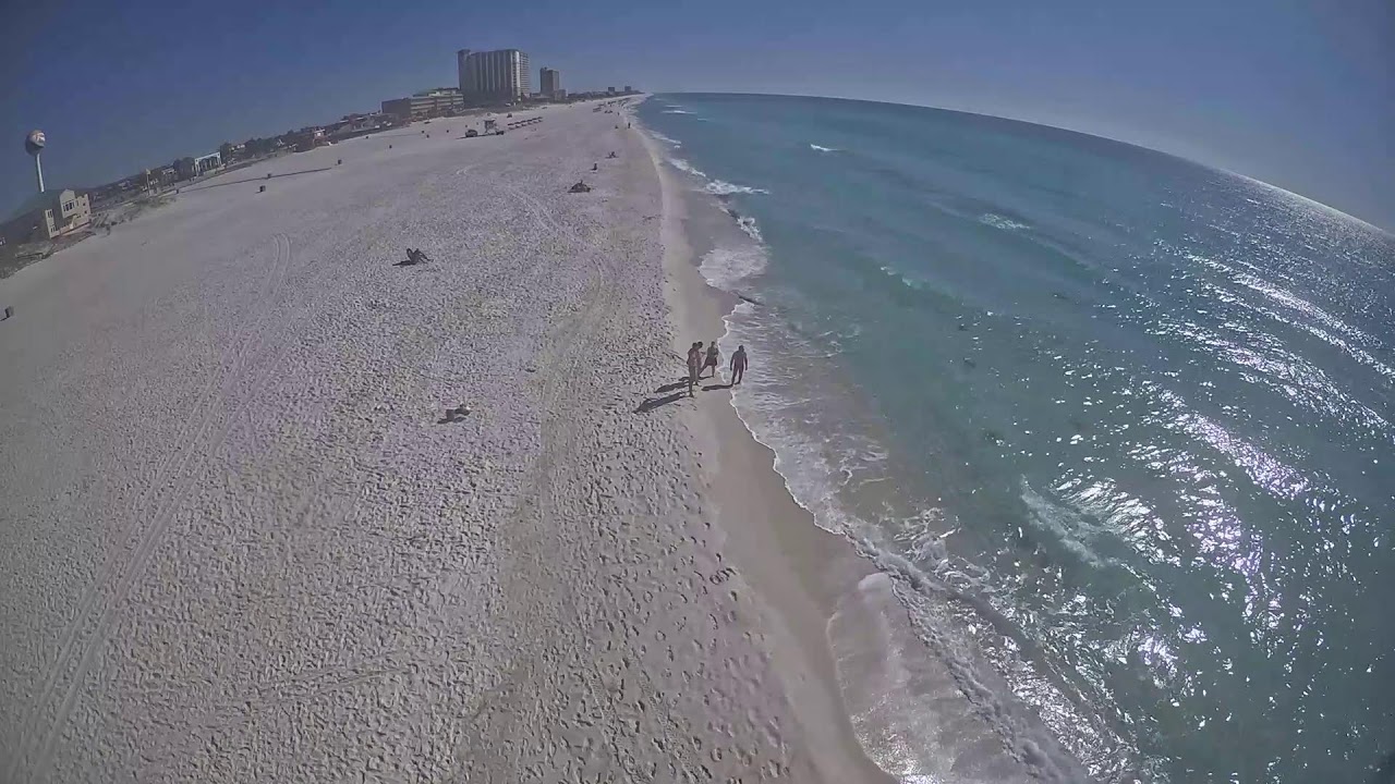 Vista en directo de la webcam Costa este de Pensacola Beach
