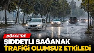  Düzce’de Serinleten Yağış