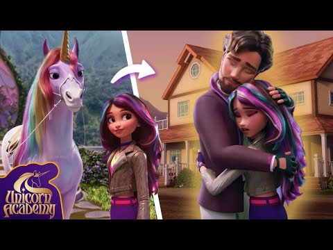 Can Sophia and Dad finally return home?? Unicorn Academy | Cartoon for Kids