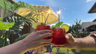 Kroger Sweet + Spicy Cherry Margaritas