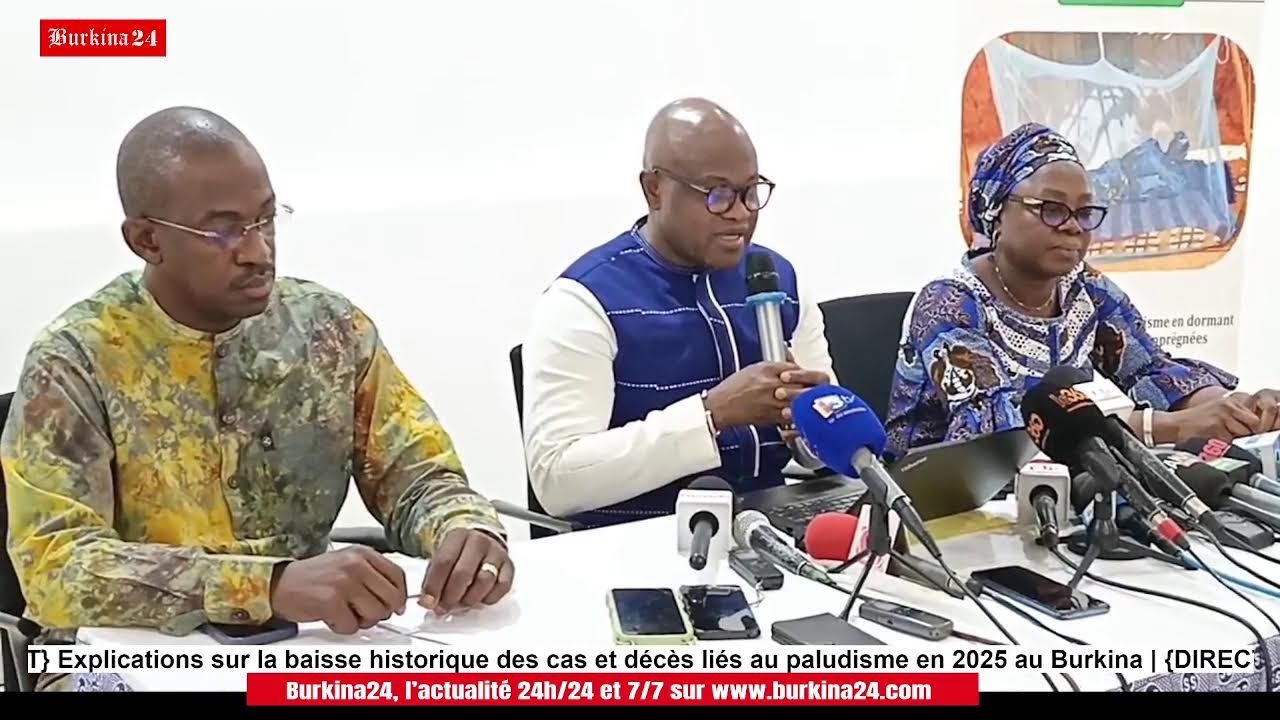 🔴{DIRECT} Explications sur la baisse historique des cas et décès liés au paludisme en 2025