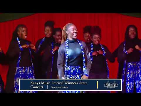 Nsambira performed by KU Choir at KMF Winners State Concert, State House, Nakuru.