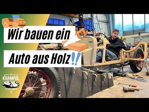 Vincents Oldie-Retter - Wir bauen ein Auto aus Holz! | Krampol Oldtimer