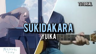 Download lagu 'Sukidakara - Yuika' Guitar Tutorial - (with sub) mp3