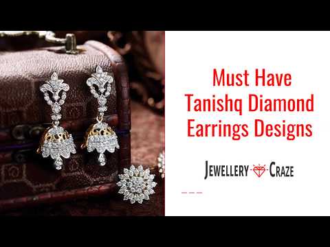 Tanishq diamond earrings designs
