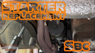 How to Replace the Starter on your Small Block Chevy