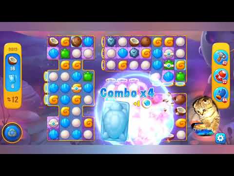 Fishdom 2022, no Boosters,   9813     level  -  прохождение без бустеров,   9813   уровень.