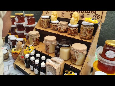 Пчеловодство. Обзор продукции пчеловодства на ХII региональном фестивале «Дрибинские торжки-2023»