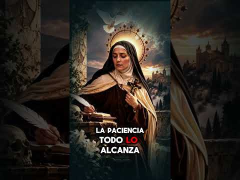 La oración que Santa Teresa 🕊️ para la angustia