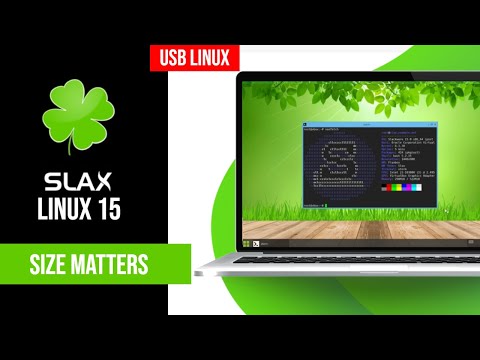 Size Matters - Slax Linux 15. Debian/Slackware Portable USB Linux