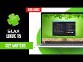 Size Matters Slax Linux 15 Debian Slackware Portable USB Linux