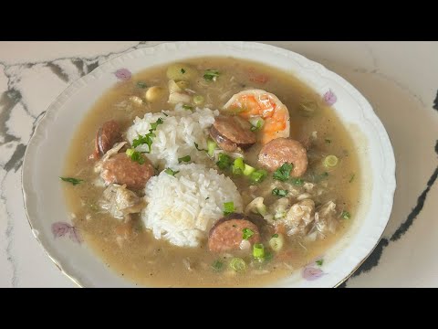 Gullah Gumbo - Lowcountry Seafood & Sausage Gumbo - Gullah Geechee - Ellen’s ChristKwan Series 🥘