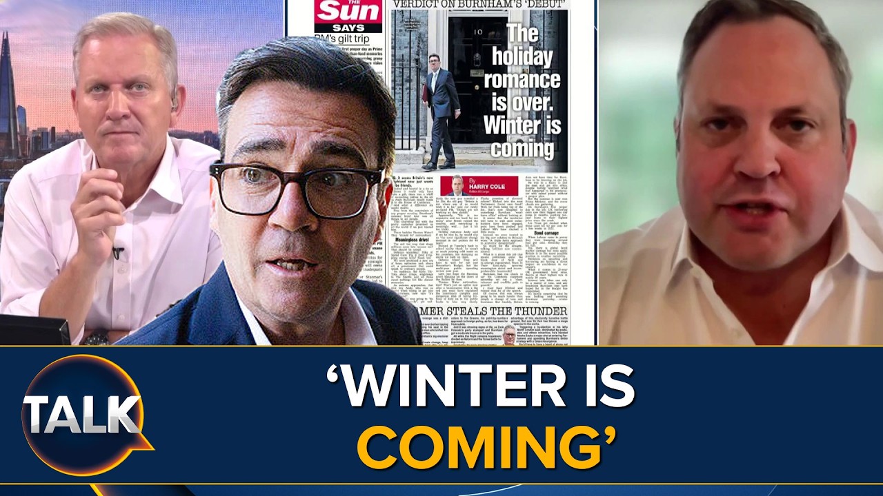 Video: TalkTV hosts claim tax rises inevitable as Burnham faces soaring borrowing costs
