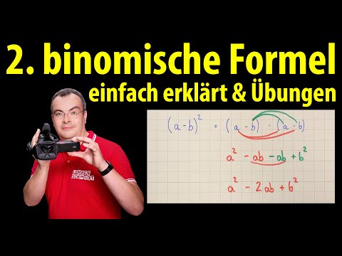 2. Binomial formula - simply explained with exercises |  Lehrerschmidt