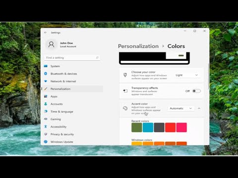Pick an Accent Color from My Background Automatically In Windows 11 [Tutorial]