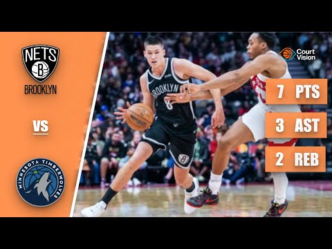 Egor Dëmin - 7 Points, 3 Assists, 2 Rebounds vs Timberwolves - 2025-26 Regular Season