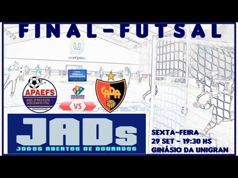 #495 Jogos Abertos de Dourados - FINAL / APAEFS X  C.A.D.A.