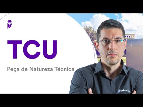 Concurso TCU: Peça de Natureza Técnica - Prof. Márcio Damasceno