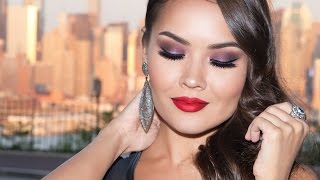 "Purple Smokey Eye" Going Out Makeup