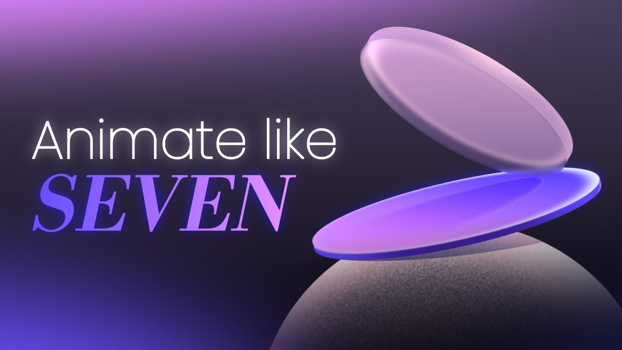 How to create Motion Design like Seven (Wonil Seo)