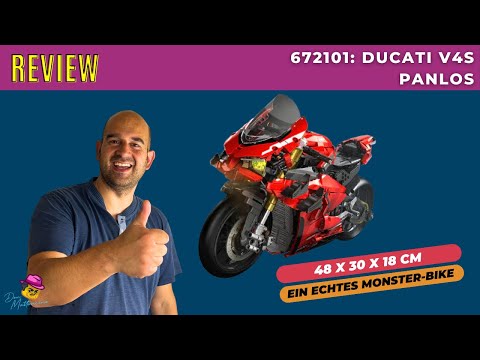 Monster Bike: Das V4S Motorrad von Panlos im Review // Set 672101