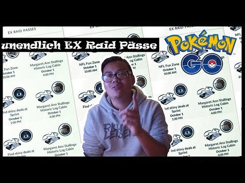 So könnt ihr SO VIELE EX RAIDS an einem Tag machen wie ihr wollt?! Pokemon Go! Video